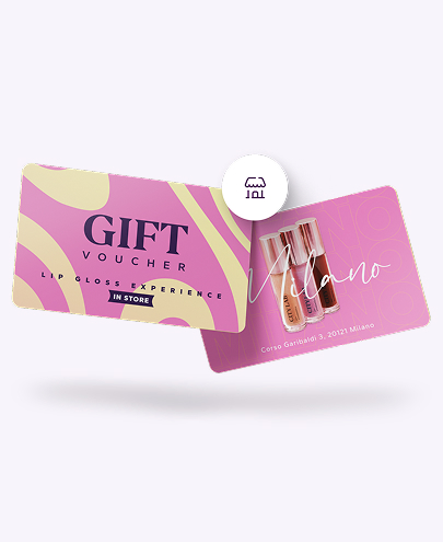 Lip Gloss experience in store